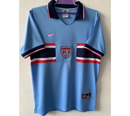 USA 1995 Third Sky Blue Soccer Jerseys